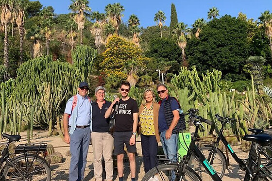 Circuit de 2h30 en vélo électrique à Barcelone : parcs, jardins, plage et vues panoramiques