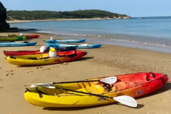 Balade encadrée en kayak dans l'estuaire du Veillon (85) - Kayak bi-place