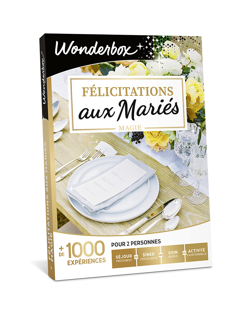 Félicitations aux mariés Magie