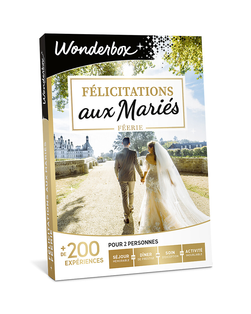 Félicitations aux mariés Féerie