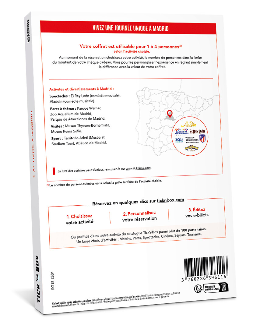 Coffret Cadeau Atlético De Madrid – Agenda Perpétuel A5 Et Stylos, Produit Officiel Pour Fans