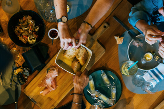 Repas pour 2 à La Maison Bleue à Courseulles-sur-Mer (14)