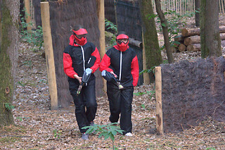Paintball en extérieur à Bruyères-le-Châtel (91)