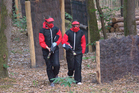 Paintball en extérieur à Bruyères-le-Châtel (91)