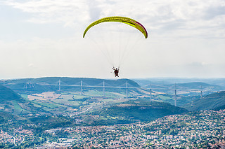 Vol en parapente