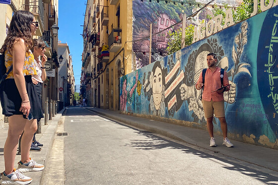 Visite guidée privée Street art à Barcelone