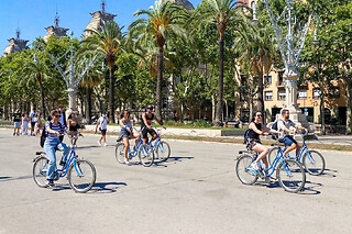 Visite guidée de Barcelone à vélo