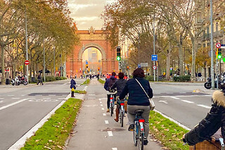 Visite guidée privée de Barcelone à vélo