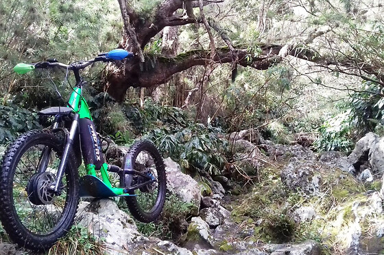 Randonnée technique en Trottinette électrique au Maïdo  (974)
