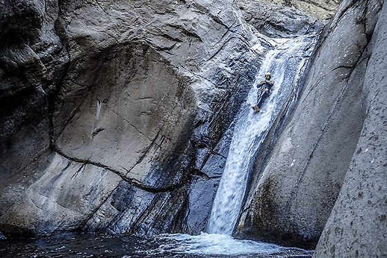 Canyoning sportif près de Prades (66)