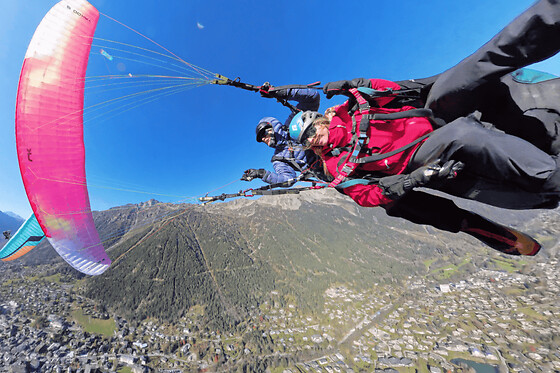 Vol en parapente à Chamonix-Mont-Blanc (74) - Vol Découverte