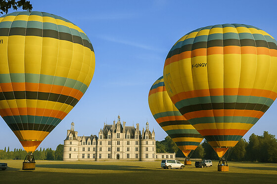 Vol privatif en Montgolfière à Contres (41) - Vol Privé - 4 pers.