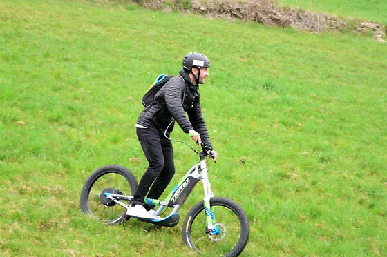 Circuit nature en Trottinette tout-terrain proche d'Annecy (74)