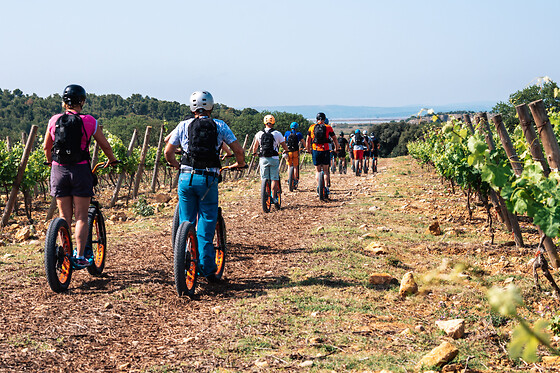 Raid panoramique en trottinette à Leucate (11)