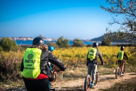Raid panoramique en trottinette électrique à Gruissan (11)