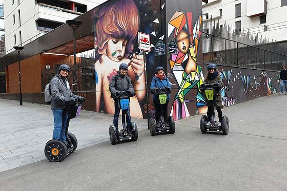 Le street-art Tour de Paris en Segway