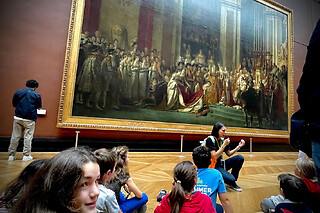 Visite guidée enfants au Louvre à Paris