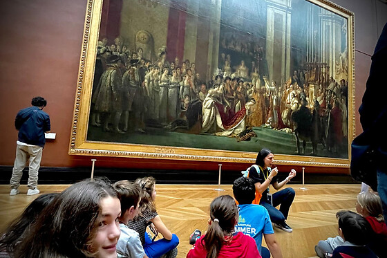 Visite guidée enfants au Louvre à Paris