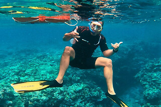 Snorkeling sur barrière de corail de la Réunion depuis Saint-Leu