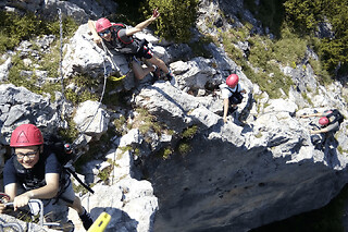 Via ferrata en Sierra de Guara