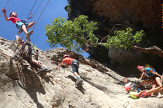 Via ferrata en Sierra de Guara