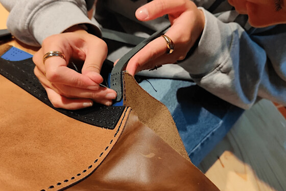 Atelier création d'un cabas en cuir à Bruxelles