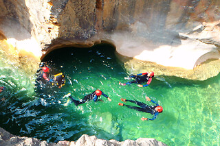 Journée canyoning en Sierra de Guara