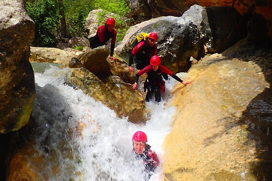 Journée canyoning en Sierra de Guara