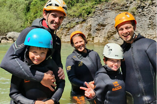 Canyoning découverte en Espagne au cayon de miraval (22)