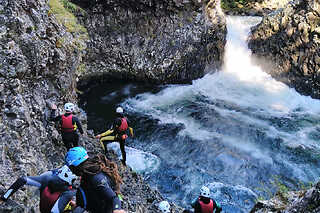 Canyoning dans la rivière des Roches à St Benoit (974)
