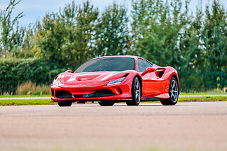 Pilotage Ferrari F8 Tributo (2 tours) sur le Circuit de Pont l'Evèque (14)