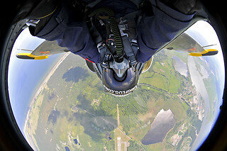 Vol en avion de chasse