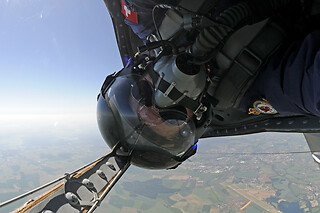 Vol en avion de chasse