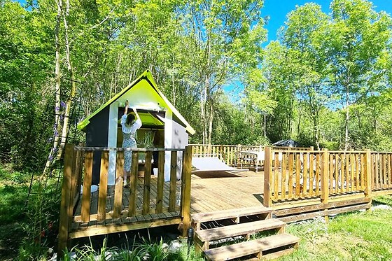 Séjour gourmand pour 2 en cabane aux Rêves d'Ambre à Montagut (64)