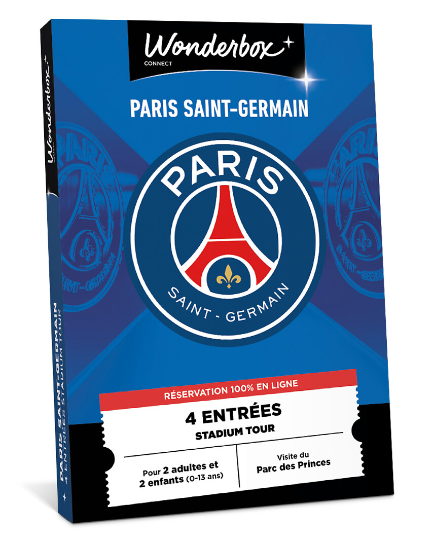 PSG Stadium Tour  - 1 visite en famille 2 adultes & 2 enfants