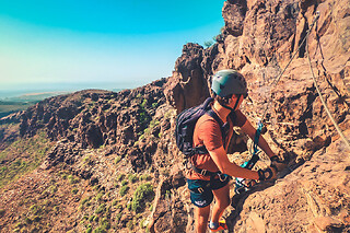 Via ferrata au sud de Grande Canarie