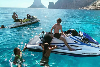 Excursion en jet-ski de San Antonio (Ibiza) à Atlantis