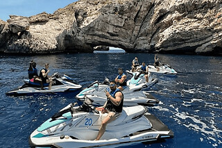 Excursion en jet-ski vers les îles Margarita au départ de San Antonio (Ibiza)