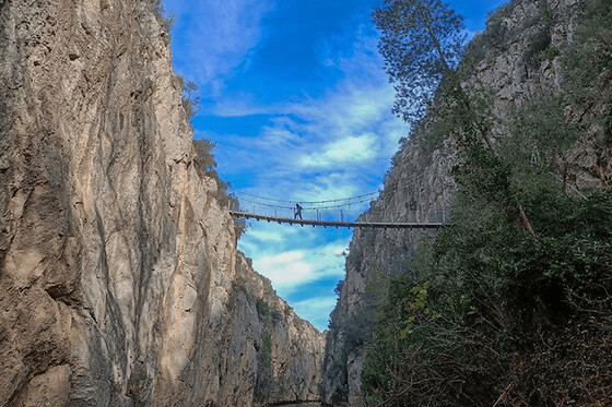 Randonnée aux ponts suspendus de Chulilla et canyon de Turia