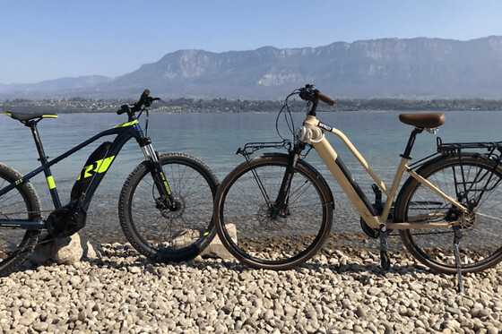 Location de VTT électrique sur le Lac du Bourget (73) - Location - 4 Heures