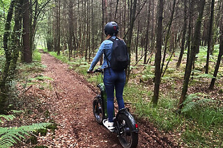 Parcours sportif 1h30 en trottinette à Bagnoles de l'Orne (61)