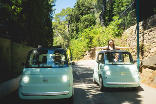 Balade guidée en topolino électrique à Nice (06)