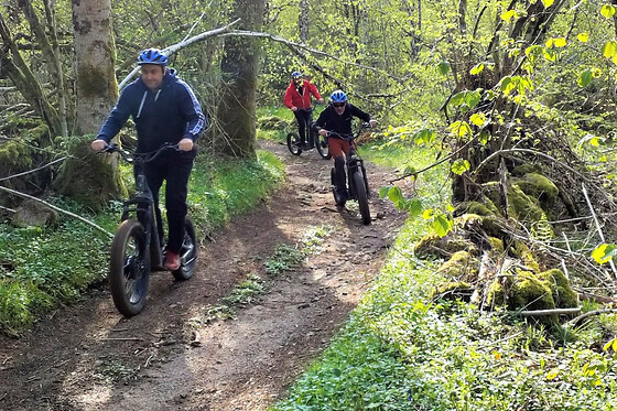 Balade guidée en trottinette électrique sur le Lac des Settons