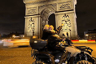 Visite des incontournables en quad à Paris