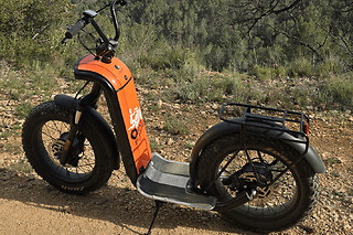 Randonnée en trottinette à Carcès près de Draguignan (83)