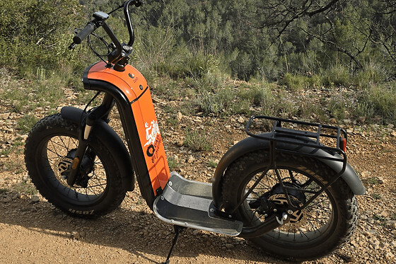 Randonnée en trottinette à Carcès près de Draguignan (83)