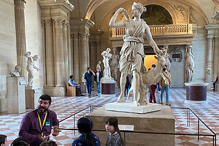 Visite guidée ados au Louvre à Paris