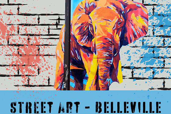 Visite Street-Art à Belleville à Paris 11ème
