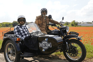 Journée en side-car à la découverte de la région de Tours