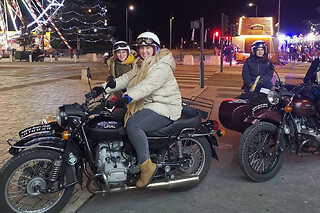 Balade nocturne en Side-Car à Tours (37)